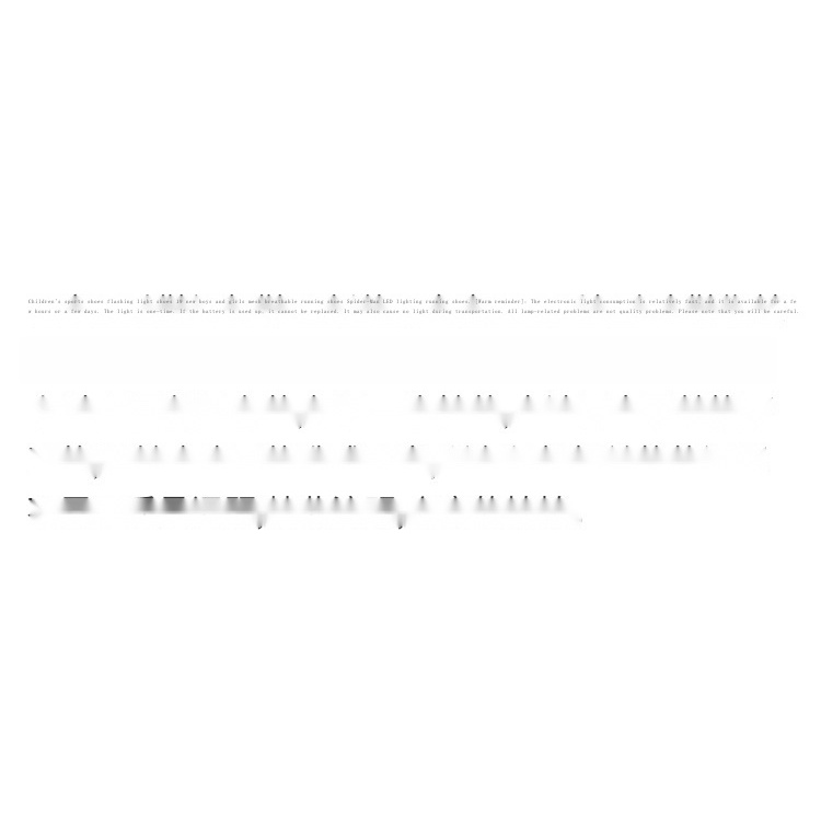 Giày Thể Thao Phối Lưới Thoáng Khí 19 Có Đèn LED Thiết Kế Hình Người Nhện Thời Trang Dành Cho Trẻ Nhỏ