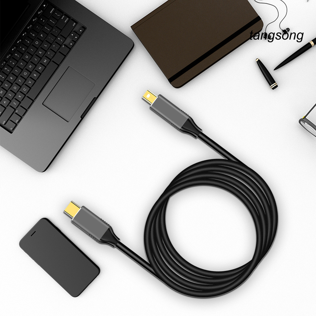 Cáp Chuyển Đổi Ts-1.8M 4k Usb Type-C Sang Mini Displayport 6ft Cho 3 Dp