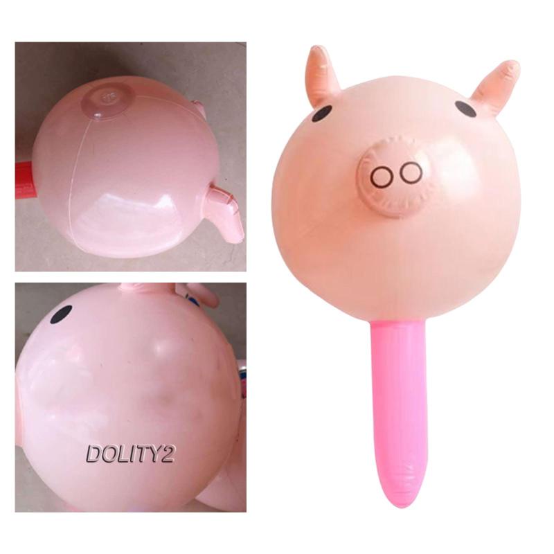 [Dolity2] Bong Bóng Bơm Hơi Hình Động Vật Hoạt Hình Trang Trí Ngày Lễ