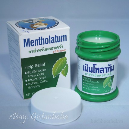 Dầu cù là Mentholatum