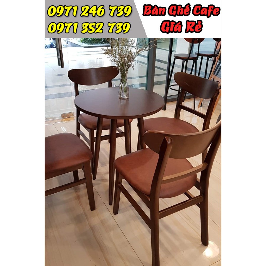 Bàn ghế gỗ cafe cao cấp giá rẻ