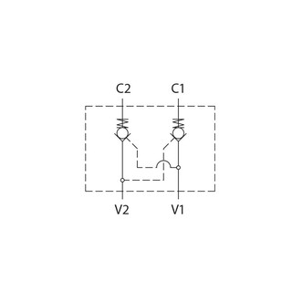Van chống lún thủy lực 1/2" Italy