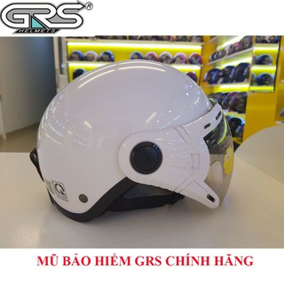 Mũ bảo hiểm có kính grs a33k