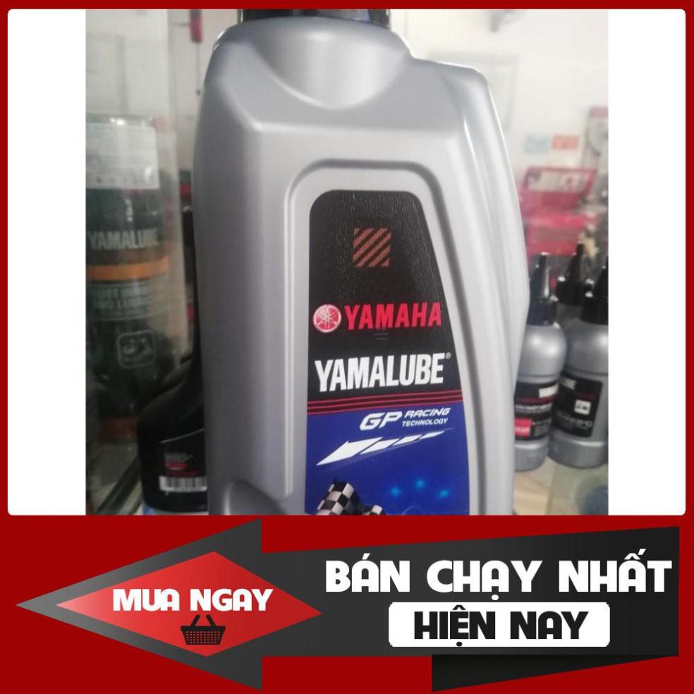 Nhớt xám tổng hợp cao cấp 1 lít dùng cho tất cả mọi loại xe motor, xe số, tay ga chính hãng Yamalube Full Synthetic