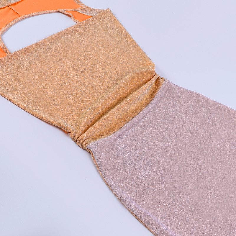 Đầm Sát Nách Cổ Chữ V Có Mũ Trùm Khoét Sâu Gợi Cảm L0729