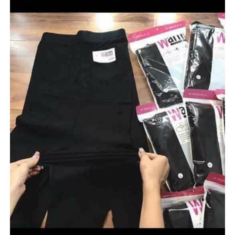 [bán sỉ] quần legging 4 túi, quần legging warm 4 túi chất cotton | BigBuy360 - bigbuy360.vn