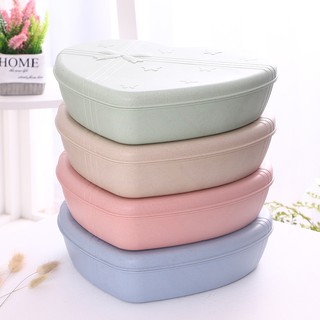 Hộp mứt hình trái tim lúa mạch 5 ngăn
