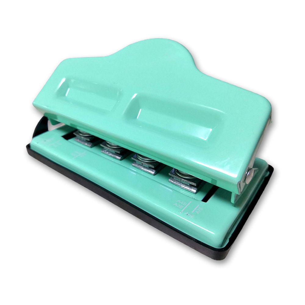 DYRUIDOJ Dụng Cụ Đục Lỗ 4 Lỗ Hình Chữ T Chuyên Dụng Cho Sổ Tay