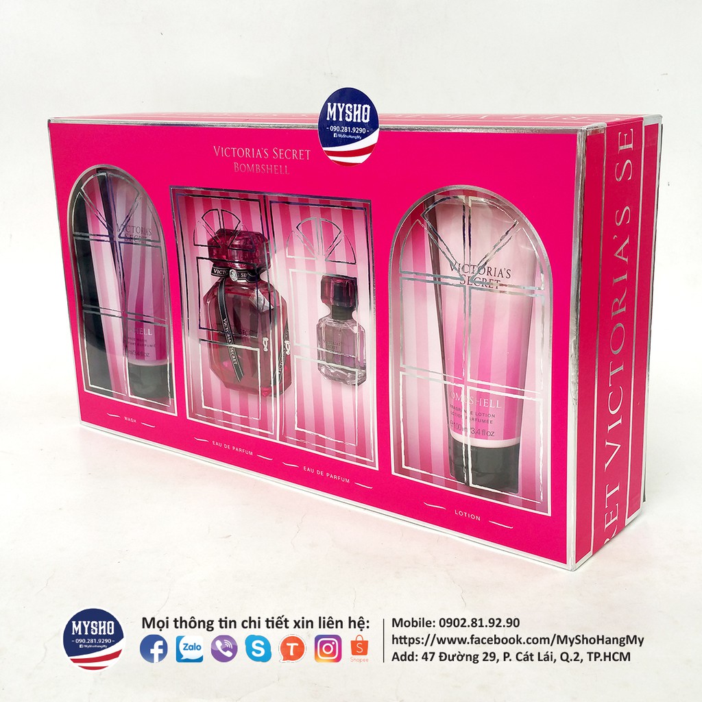 [Bộ 50ml] Nước hoa Bombshell, bán lẻ không hộp