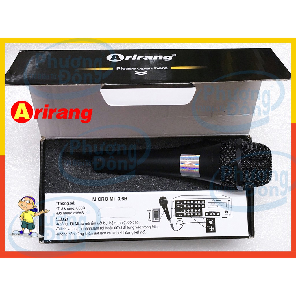 Micro Arirang Mi 3.6B Karaoke có dây