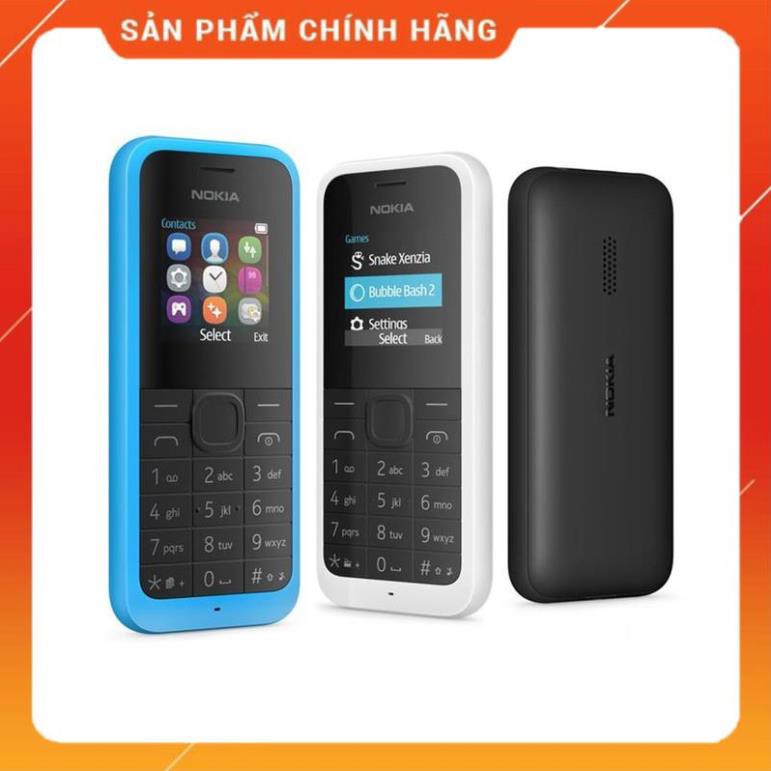 Điện Thoại Nokia 105 Bản 2 Sim Zin Chính Hãng kèm pin sạc