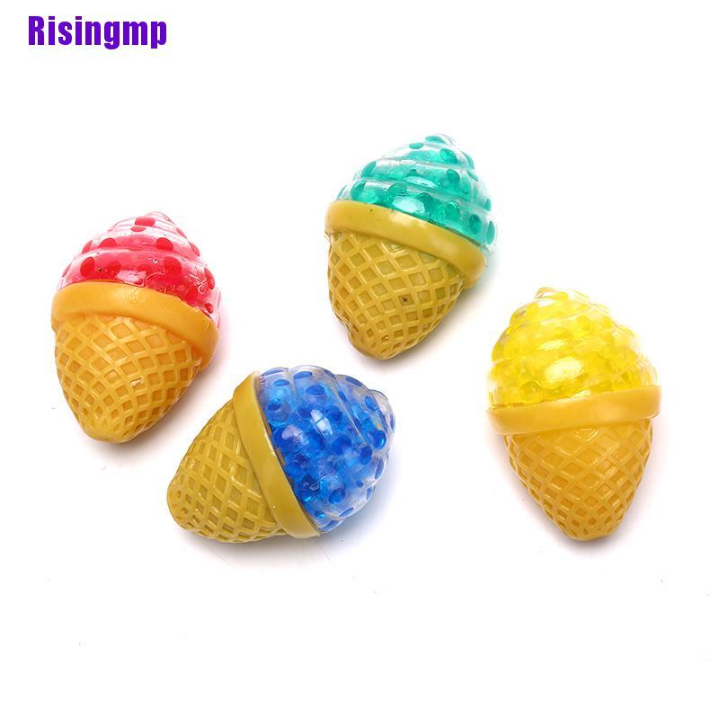 1 Đồ Chơi Xốp Squishy Giảm Stress Hình Cây Kem Ốc Quế Dễ Thương Cho Bé