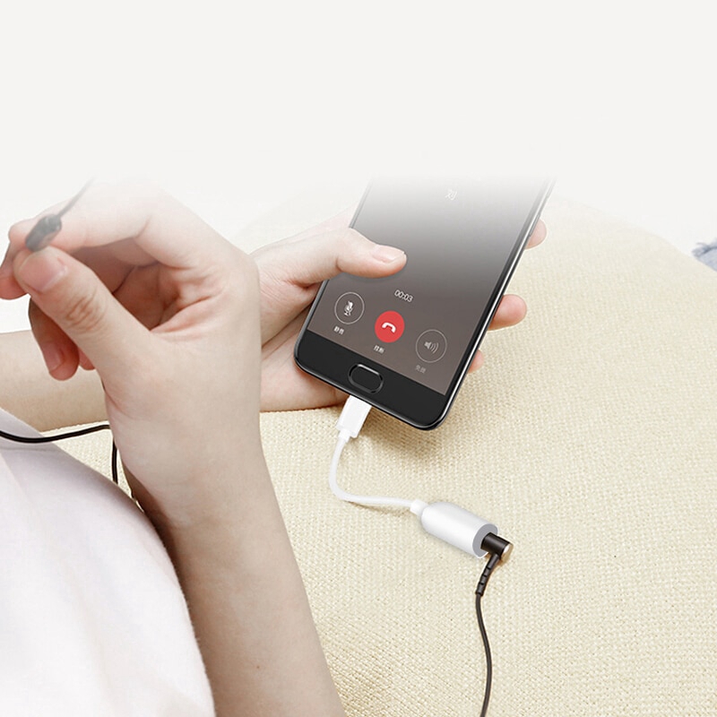 Cáp chuyển đổi cổng cắm Type-C sang giắc cắm tai nghe 3.5mm cho Android Xiaomi Huawei OPPO
