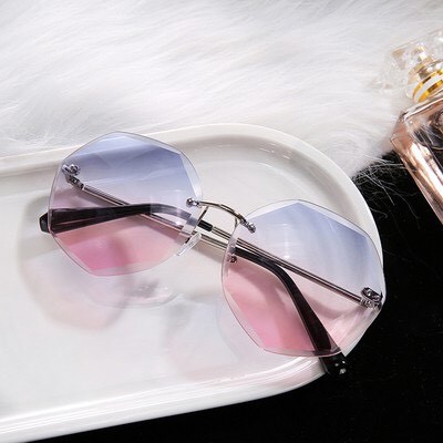 Kính mát nữ thời trang cao cấp phong cách Hàn Quốc chống tia UV mắt đa giác đẹp giá rẻ ABICA 008