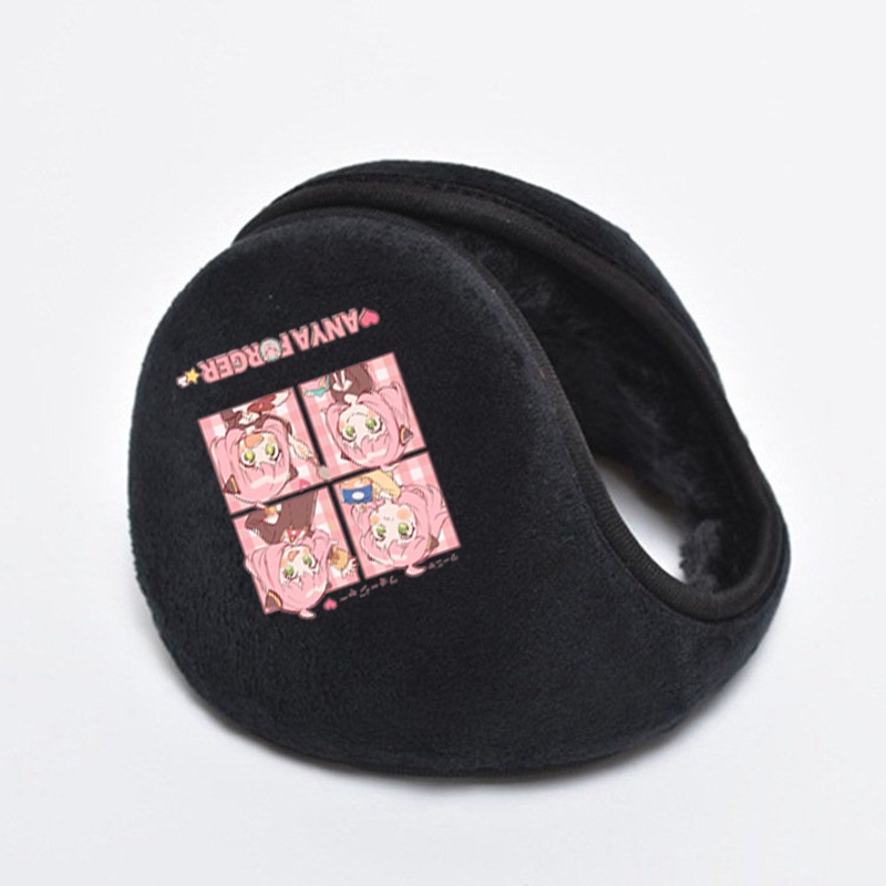 Bịt chụp tai giữ ấm nam nữ ANYA ver ĂN UỐNG Spy x Family anime chibi thời trang