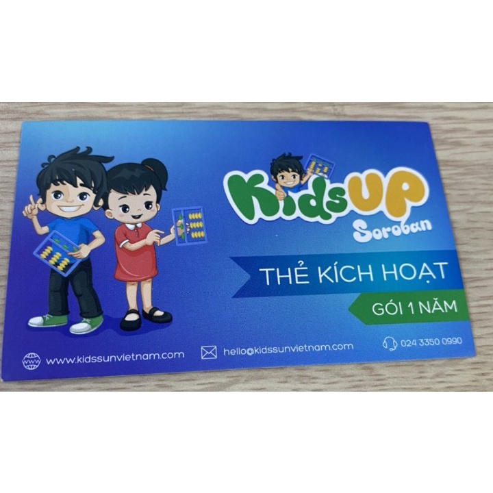 Kids Up soroban cho bé 1 năm