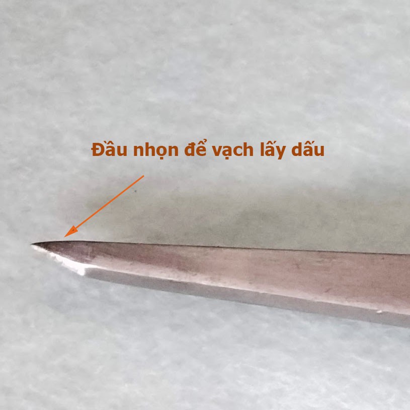Compa lấy dấu da, cơ khí kỹ thuật độ rộng tối đa 16,8cm