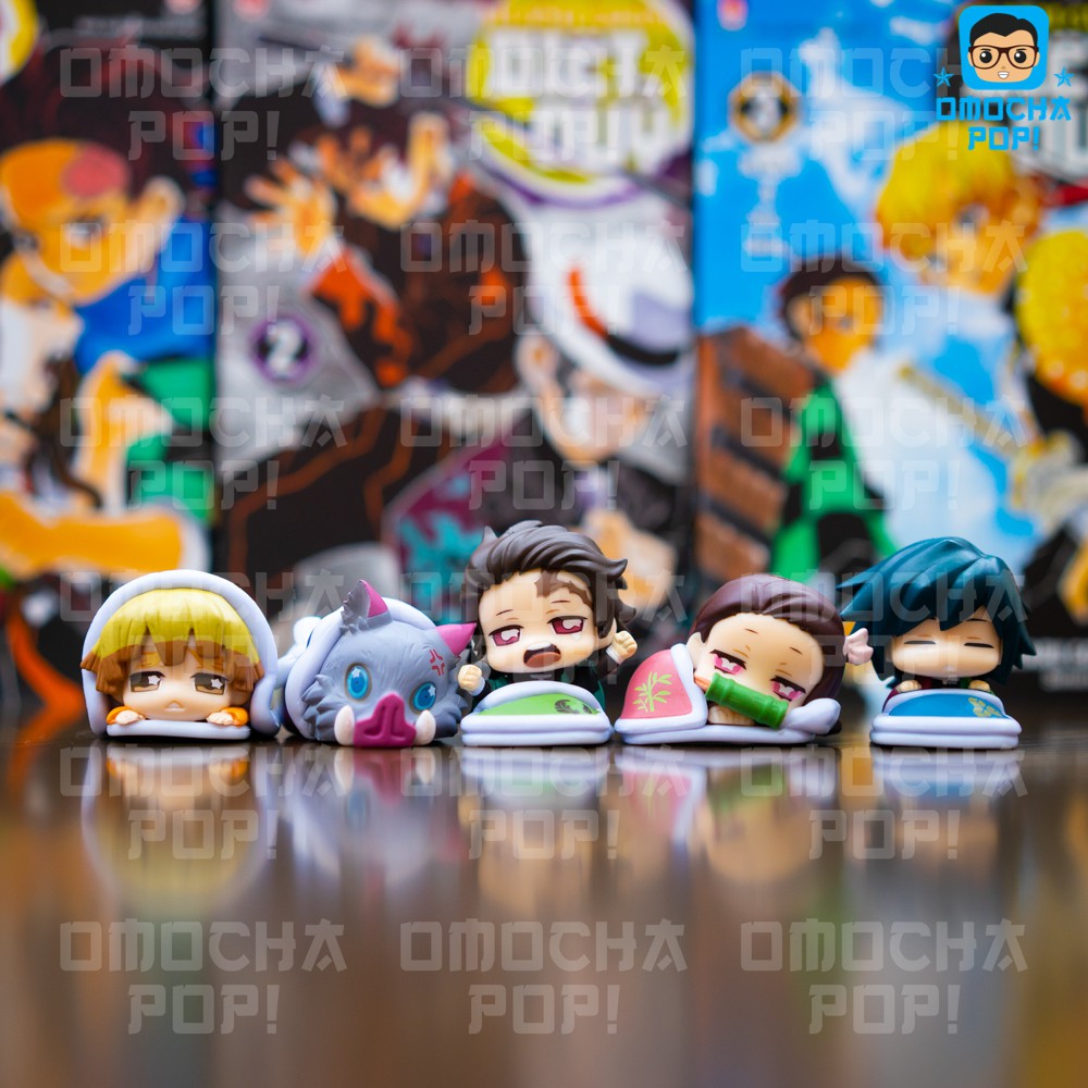 Set 5 Mini Figure Onemutan Kimetsu no Yaiba Vol 2- Kiếm sĩ diệt quỷ demon slayer chính hãng