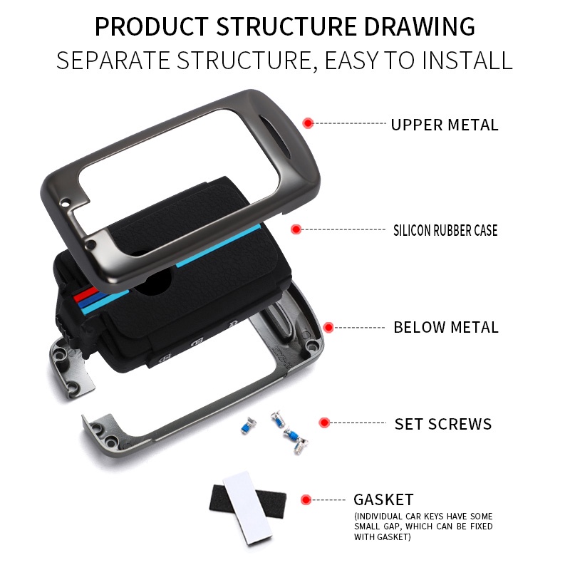 Ốp Bọc Bảo Vệ Chìa Khóa Xe Hơi Mazda 3 Alexa CX4 CX5 CX-5 CX8 CX-30 CX30 2019 2020 Bằng Hợp Kim Kẽm