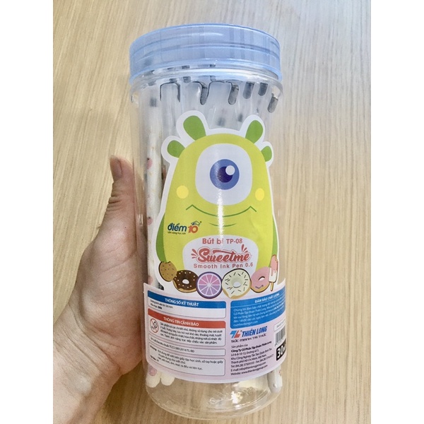 Hộp 30 chiếc bút Đùn (bút nến) điểm 10 TL-TP 08 Hàng chính hãng