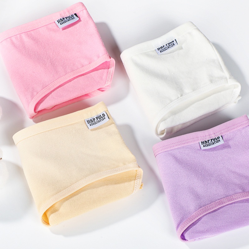 Quần Lót Cotton Thoáng Khí Màu Sắc Ngọt Ngào Cho Nữ