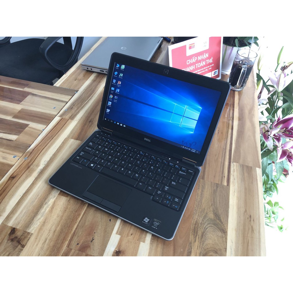 Laptop Dell Latitude E7240 i5 4300U | RAM 4 GB | SSD 128GB | Màn hình 12.5"