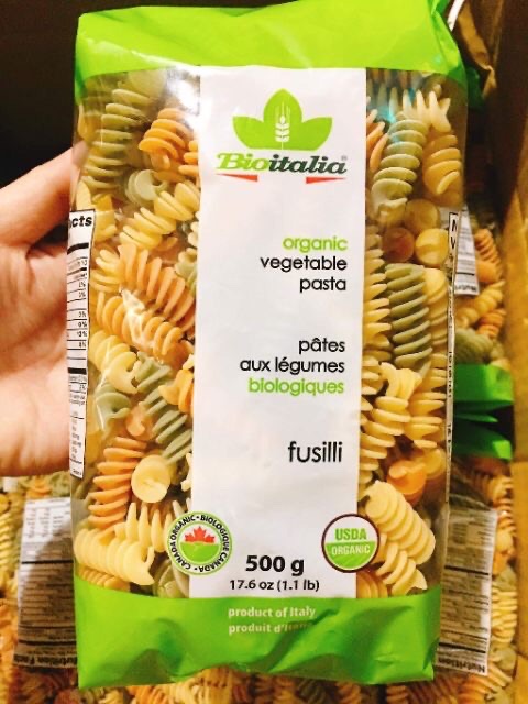 [Bioitalia] Nui hữu cơ organic cho bé (100gr)