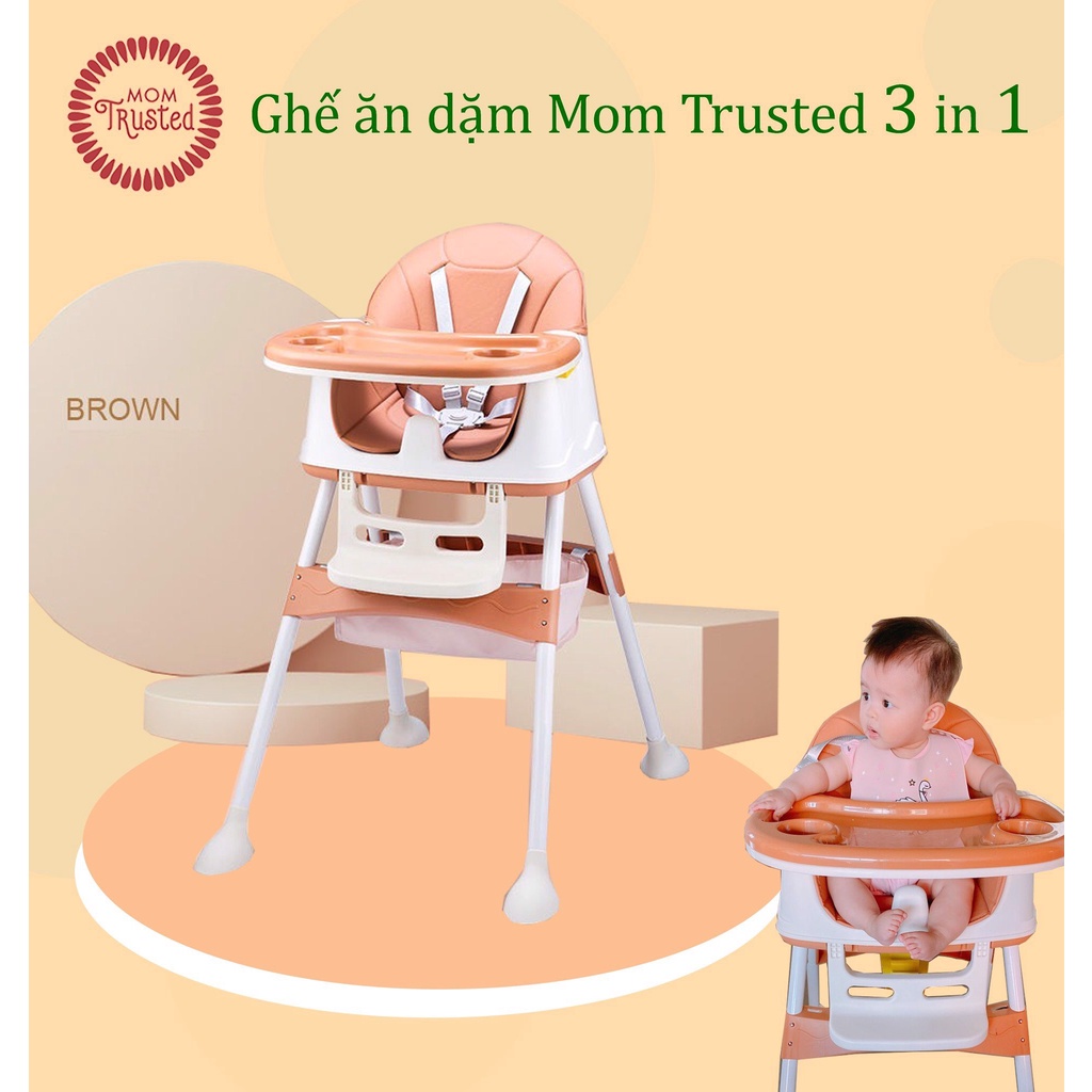 Ghế ăn dặm Mom Trusted