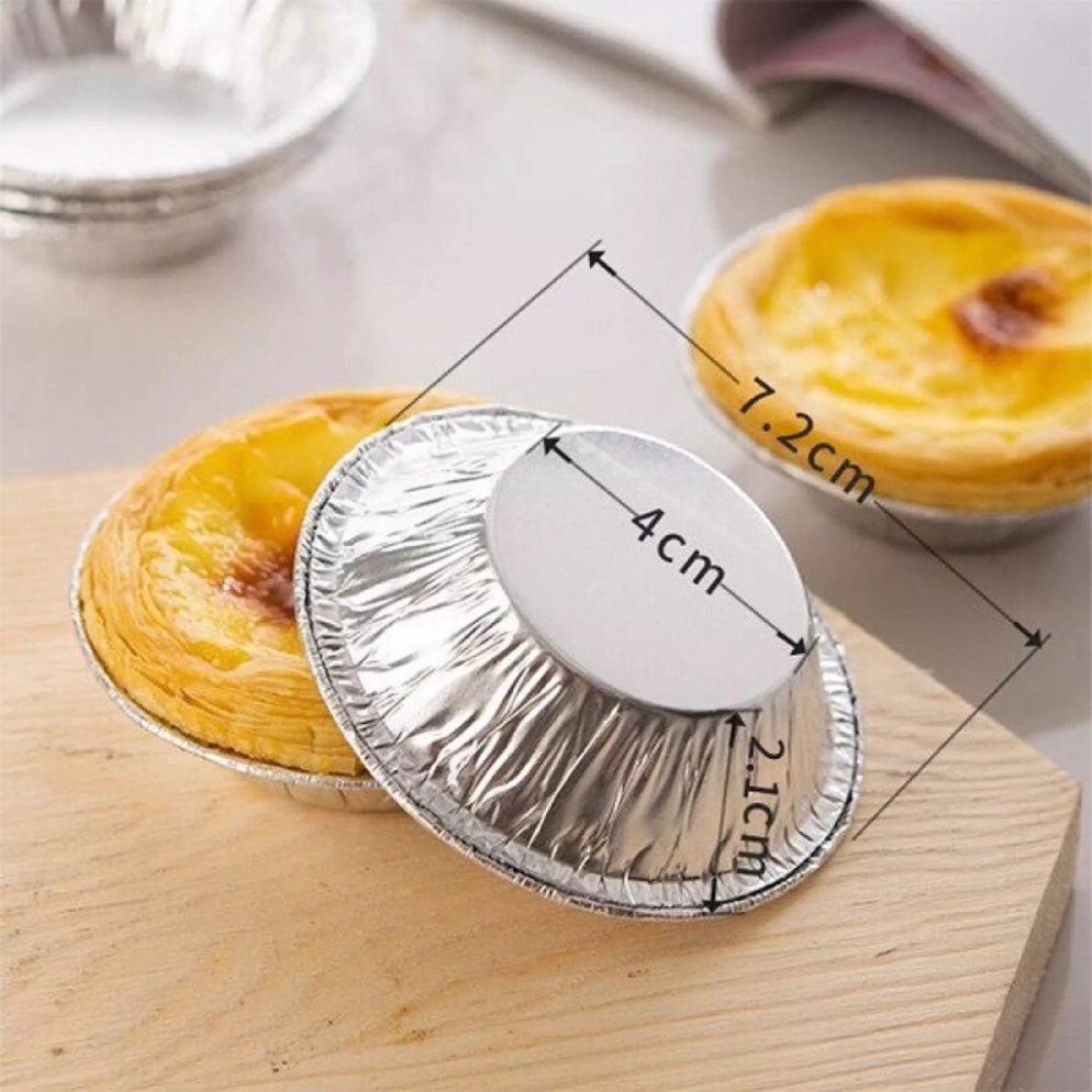 Combo 50 khuôn giấy bạc nấu ăn, làm bánh tiện ích cho mọi gia đình