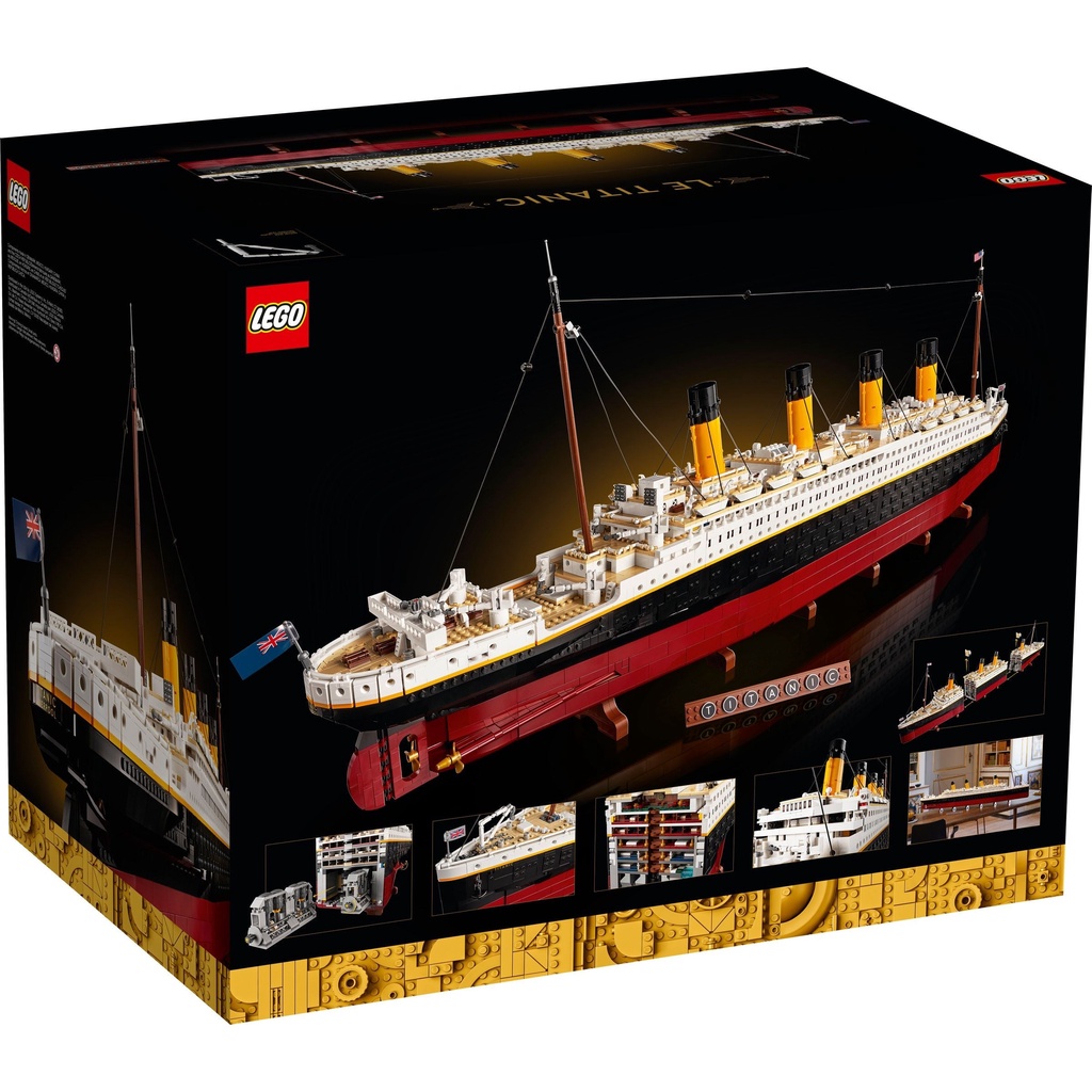 10294 Đồ chơi lắp ráp Iego® Creator Expert Titanic - Đồ chơi xếp hình, tàu Titanic.