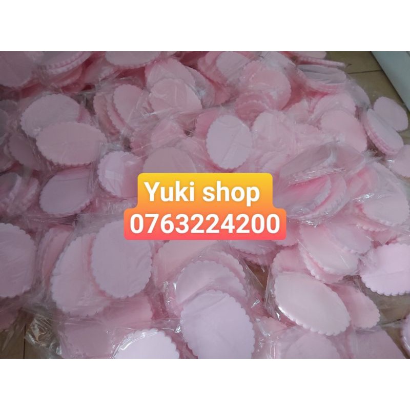 Bông mút tạo fan mi
