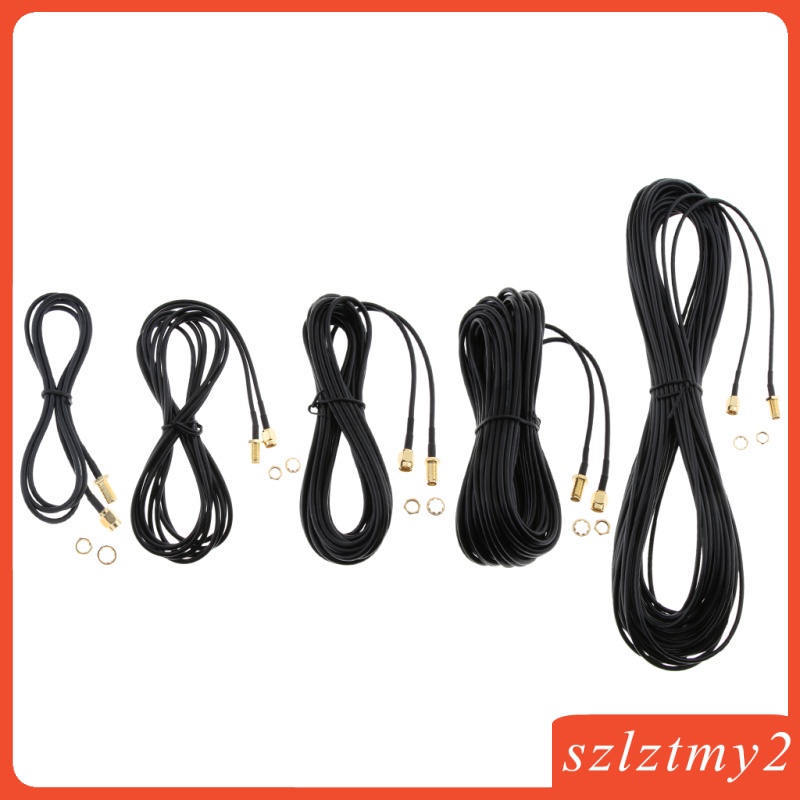 Dây Cáp Ăng Ten Nối Dài 1m Chuyển Đổi Rp-Sma Sang Lan | BigBuy360 - bigbuy360.vn