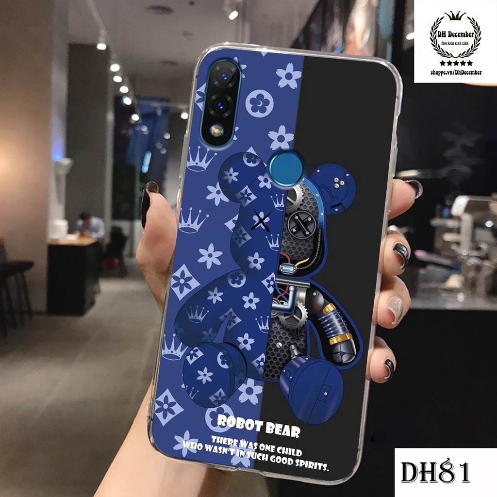 Ốp lưng Vsmart JOY 2 PLUS in hình 3D lucky, gấu Beer xinh xắn - KHÔNG NÊN BỎ LỠ