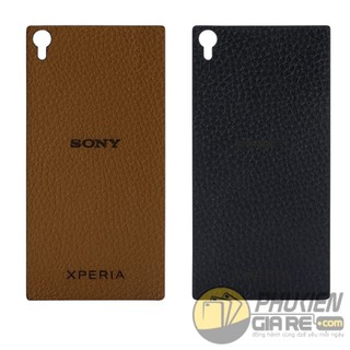 Miếng dán da sony z4 da bò 100%