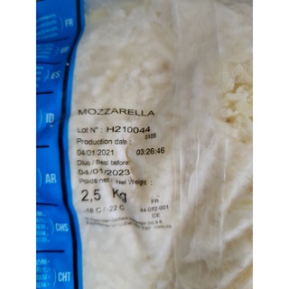 [Túi 2.5 Kg] PHÔ MAI SỢI [France] MAESTRELLA Mozzarella Cheese (nw0)