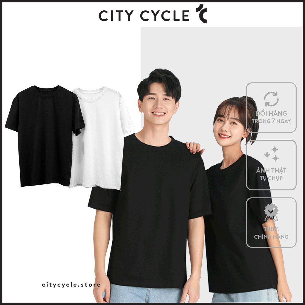 Áo thun nam nữ cộc tay City Cycle - Áo phông nam Unisex form vừa