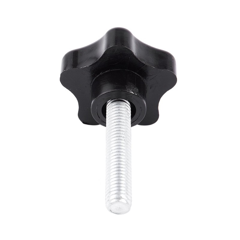 M8 x 40mm Screws Star head Wing screw Clamp knob handle black