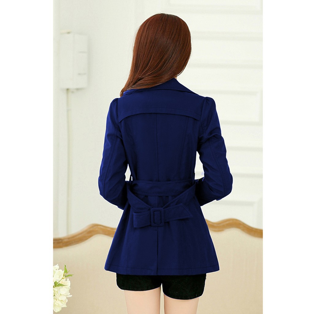 [MÃ KIMTMAY GIẢM 10K] Áo Khoác Nữ Kaki ZENI  phối Viền Cổ, Viền Túi - KK2105 | BigBuy360 - bigbuy360.vn