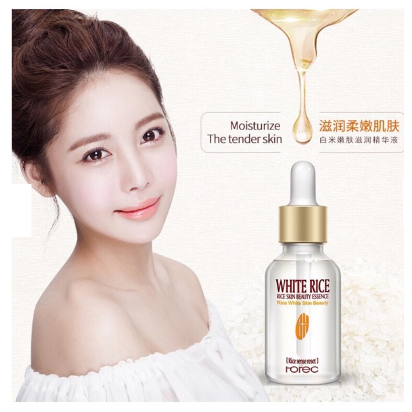 Serum tinh chất gạo dưỡng trắng da Rorec nội địa Trung