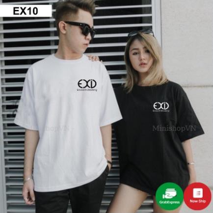 Áo phông / Áo thun unisex in logo EXID V-LEGGO chất cotton 100% dày mịn cao cấp