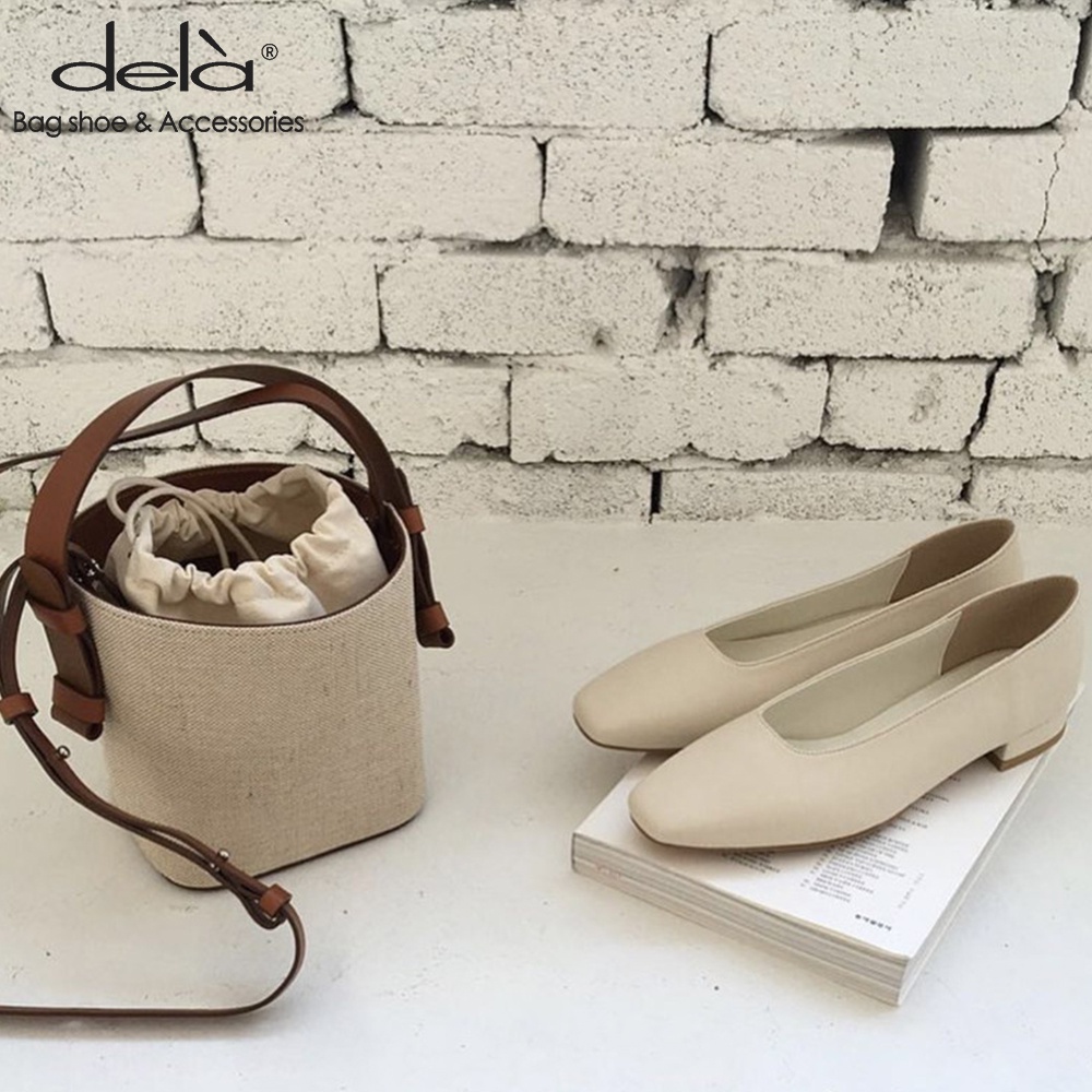 Dela Túi Đeo Vai Da canvas Cỡ Nhỏ Thời Trang Xuân Hè Sành Điệu Dành Cho Nữ