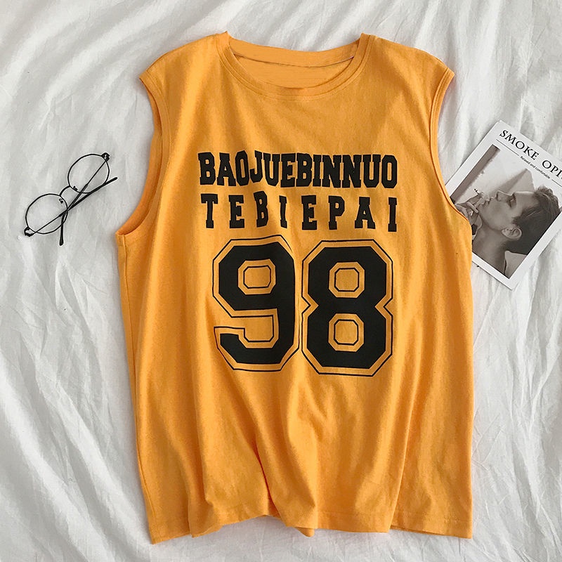 Áo Thun Ba Lỗ Thể Thao Dáng Rộng Thời Trang Mùa Hè Cho Nam