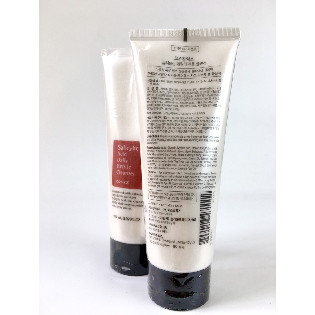 Sữa rửa mặt Cosrx Salicylic acid exfoliating cleanser 150ml