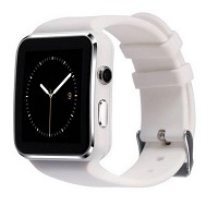 Đồng hồ thông minh Smart Watch X6 Màn Hình Cong Cao cấp trắng dành cho nữ
