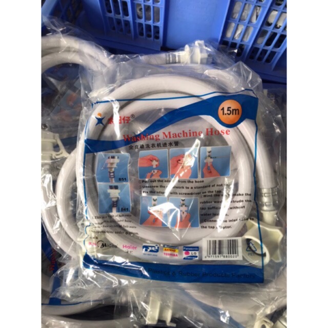 Dây cấp nước máy giặt loại 1.5m .