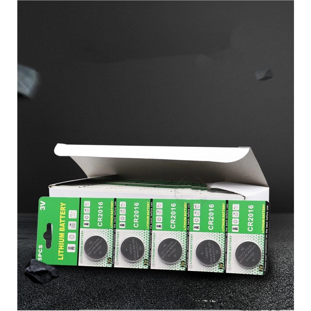 Vỉ 5 viên pin CR2016 Lithium Battery 3V ( GIÁ 5 VIÊN )