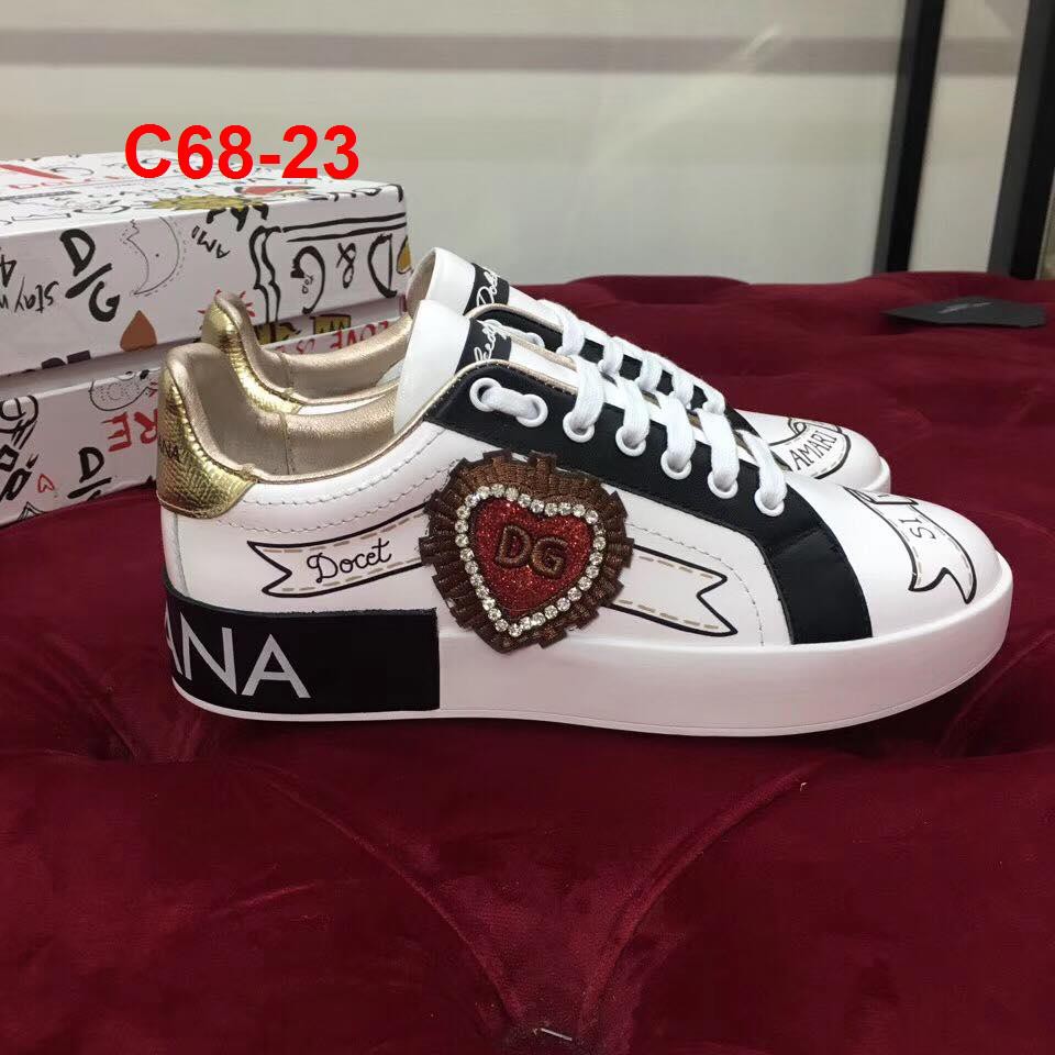 C68-23 Dolce Gabbana DG giày thể thao siêu cấp