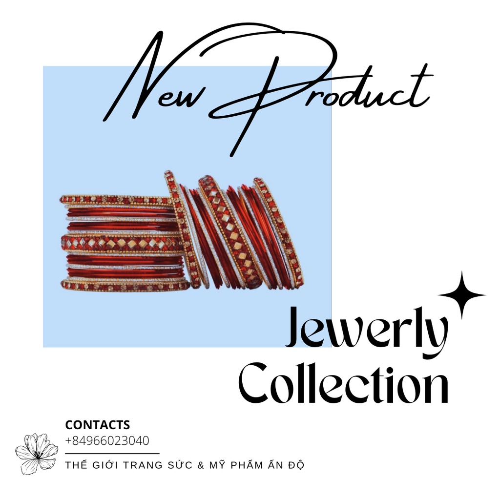 Vòng Tay Ấn Độ - Set 17 Chiếc