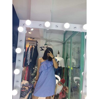 Đầm lệch vai sweet wonderer