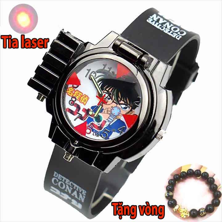 Đồng hồ trẻ em Conan đeo tay bắn laser | BigBuy360 - bigbuy360.vn